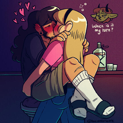 Makeout Session ;) [2024] (Digital Illustration | Procreate)