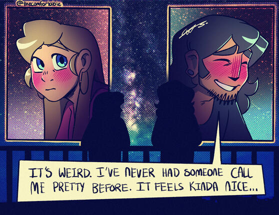 Platonic Confession Scene [2024] (Digital Illustration | Procreate)