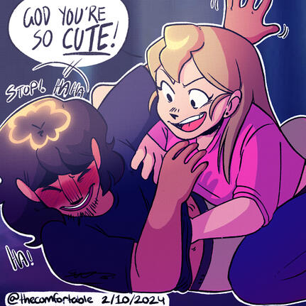 Cute Scene [2024] (Digital Illustration | Procreate)