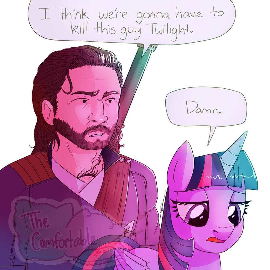 Gale and Twilight [2023] (Digital Illustration | Krita)