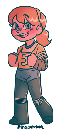 April O'Neil Sticker [Ver.1] [2024] (Digital Illustration | Procreate) TMNT 2012