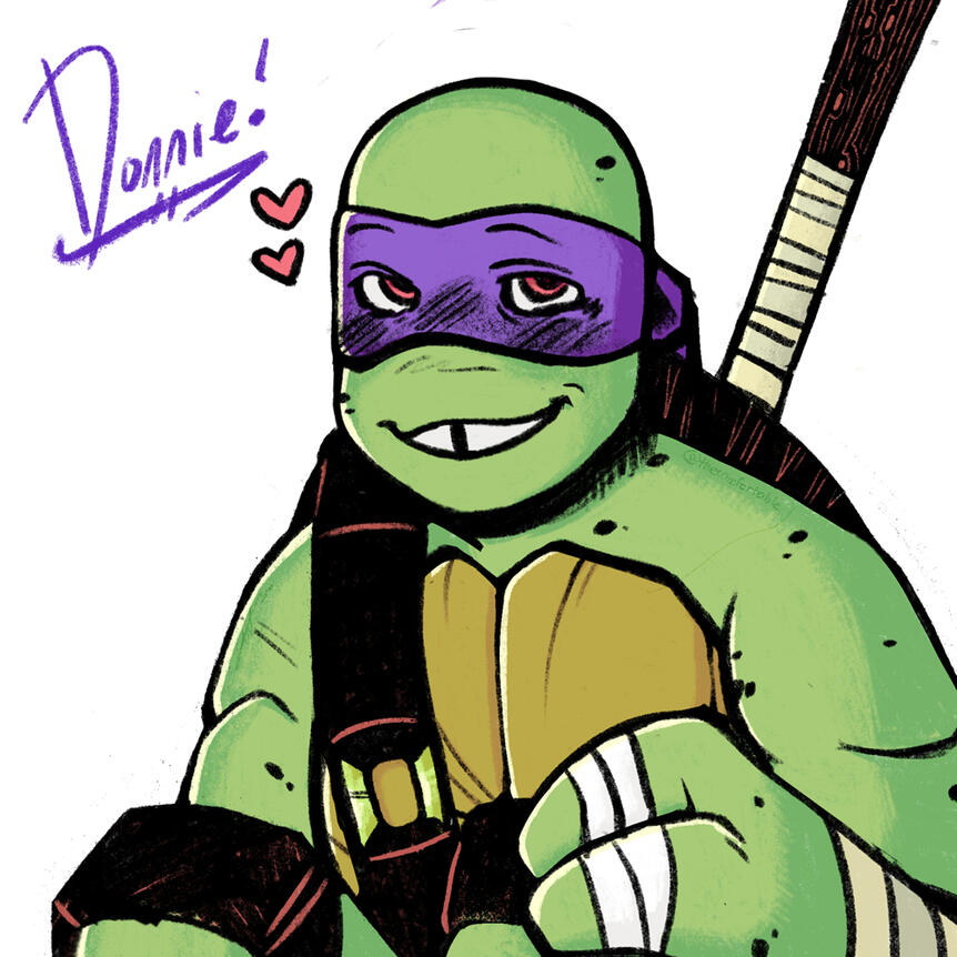 Donatello [2025] (Digital Illustration | Procreate) TMNT 2012