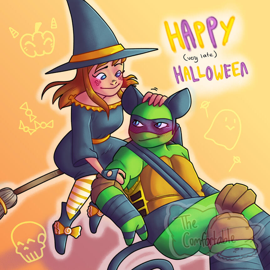 Leopril Halloween Edition [2023] (Digital Illustration | Krita)