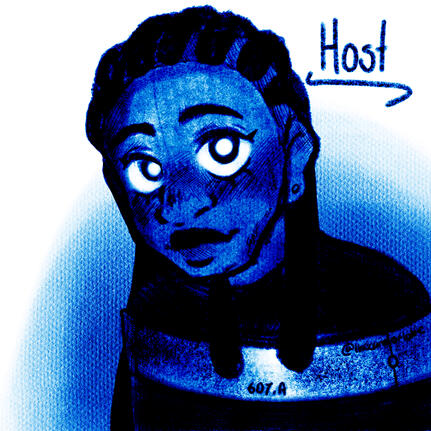 Host [2024] (Digital Illustration | Procreate)