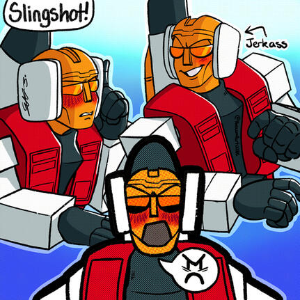 Slingshot [2024] (Digital Illustration | Procreate) Transformers G1