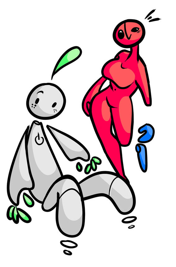Reboot and Pic [2021] (Digital Illustration | PaintTool SAI)