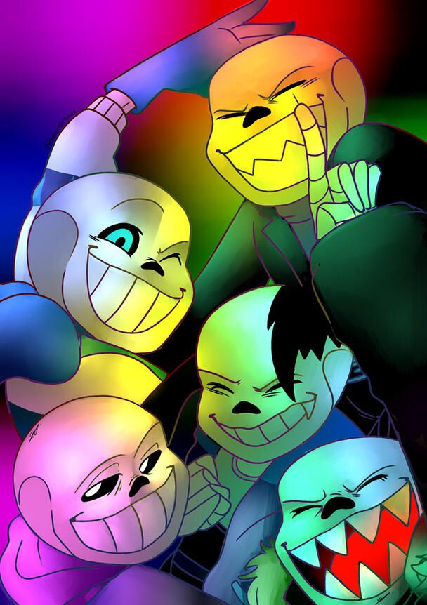 Bonely Hearts Club [2021] (Digital Illustration | PaintTool SAI) Alternate Universe (Older Art)